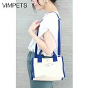 SALE 50％OFF ヴィムペッツ VIMPETS見た目よりいっぱい入る バッグ BOX ショルダー トートバッグバッグ レディース 女性 斜めがけ 肩掛け トート カバン かばん 大人可愛い 綿100%キナリ 白 mv202301