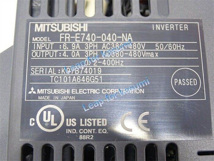 Vi MITSUBISHI/OHd@ Co[^[ FR-E740-040-NA y6ۏ؁z