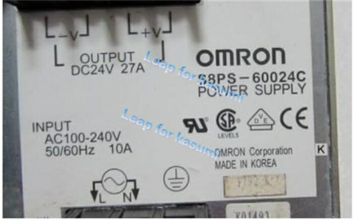 Vi OMRON I S8PS-60024C 24VDC 27A p XCb`d ۏ؁y6ۏ؁z