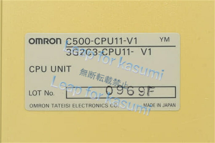 Vi OMRON I C500-CPU11-V1 ۏ؁y6ۏ؁z