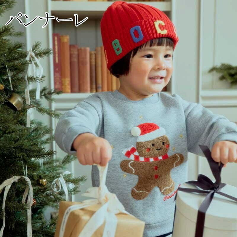 スマートウォッチ専門店Leap Plusのクリスマス ベビー服 トレーナー 子供 クリスマスツリー 衣装 トレーナー 女の子 トナカイ 長袖 キッズ サンタ ベビー服 パーカー 男の子 スウェット 80cm 90cm 100cm 110cm 120cm｜アングル2