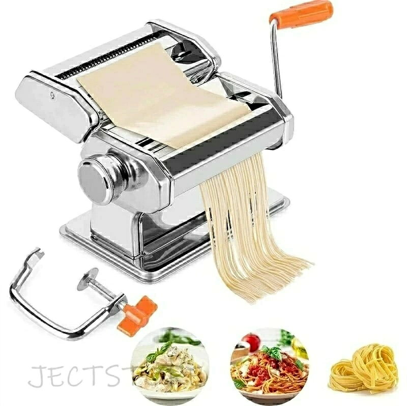 製麺機 家庭用 パスタマシン 平麺 細麺 パスタメーカー ヌードルメーカー 分離式 カッター幅 2.0mm 6.0mm パスタ スパゲティ 自家製