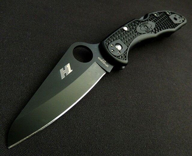 SPYDERCO スパイダルコ h-1 鋼 SALT2 ソルト2 オールブラックチタンコーティング C88PBBK2通販格安セール情報 楽天 通販