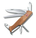 VICTORINOX ビクトリノックス ナイフ レンジャーウッド 55(0.9561.63) 日本正規品 保証書付属