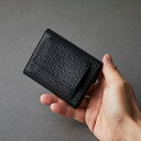 leather-g 長財布 当店だけの別注レザー【Black Edition】極小財布 メンズ レディースバスケットボール 日本製 財布 ブラック コンパクト 小さい財布 本革 三つ折りミニマリスト ブランド プレゼント 誕生日bsk2019