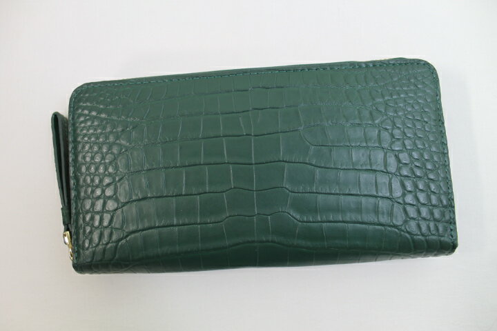 クロコダイル財布長財布本革メンズ無...
