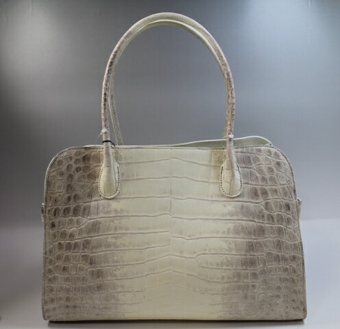 【新品・未使用】ヘンローンヒマラヤクロコダイル 2wayショルダーバッグ ヒマラヤ クロコダイル ハンドバッグ 2way ショルダーバッグ トート
