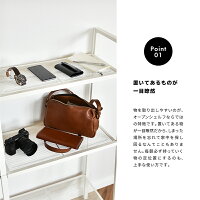 スチールラック幅60cm高さ110cm3段ラック組み立て式説明書工具付きおしゃれシンプル北欧インテリア飾り棚棚ラック収納ディスプレイシェルフカバン小物衣類観葉植物【送料無料】_83505