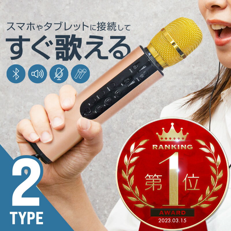 カラオケ マイク bluetooth 家庭用 ワ