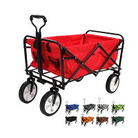 キャリーワゴンキャリーカート折りたたみアウトドア耐荷重80kg軽量頑丈9色4輪カートアウトドアワゴンワゴンカートマルチキャリーマルチカートキャンプレジャー折り畳み折りたたみワゴン送料無料△_@a762