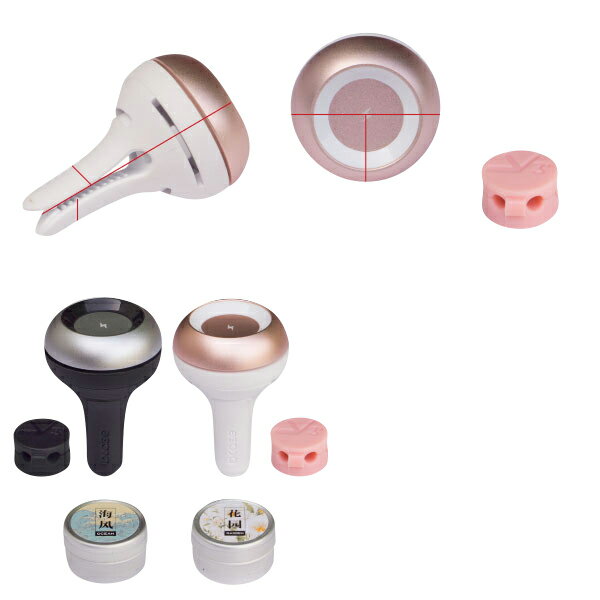 【15日限定ポイント最大14倍】 ケーブルホルダー エアコンダクト専用 収納 フレグランス付 選べる2色 スマホ 充電ケーブル USB ケーブル 整理 固定 iPhone Andoroid スマートフォン あす楽対 @a908