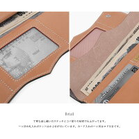 財布メンズ長財布ヌメ革本革札入れカードお札かぶせ蓋式選べる5色ギフト贈り物プレゼントレザーウオレットカッコいいcreatezeroあす楽対応【送料無料】_82251