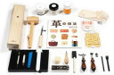 レザークラフターズ・ハンドソーイング・ツールセット(スタンダード)23点セット レザー クラフト 工具 セット コインケース キット ハンドメイド 初心者 書籍...