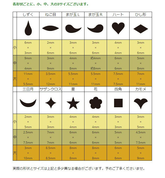 シェイプパンチ（大） 変型抜き型 抜き型 穴あけ レザークラフト工具 手芸 ハンドメイド 革