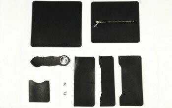 1セット入り 作り方説明書付き 手芸 ｌｃ ｍロングウォレットキット サドルレザー スタンダード レザークラフト材料 ハンドメイド レザークラフト材料 長財布 手芸 ハンドメイド材料 革 財布 革財布 レディース メンズ レザークラフトキット