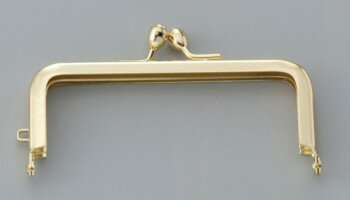 口金（2寸8分）7分足＜8.5cm＞ ＜1コ＞ がま口 がまぐち レザークラフト金具 レザークラフト クラフト 手芸 ハンドメイド