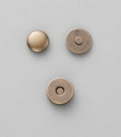 マグネットホック（2コ入）(協進エル) 全2色 レザークラフト クラフト ハンドメイド 革 マグネット マグネ マクネ マグネットホック