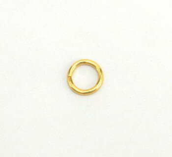 鉄リング（10mm）10コ (SEIWA) 本金 ゴールド 丸カン レザークラフト金具 レザークラフト クラフト ハンドメイド 手芸