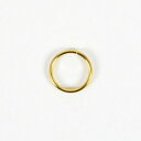 二重丸カン(8mm)ゴールド<30個入> 丸カン レザークラフト金具 レザークラフト クラフト ハンドメイド 手芸 二重