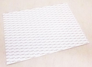 両面粘着シート（1枚） サイズ：50 × 35 cm / レザークラフト 副資材 芯材 ハンド...