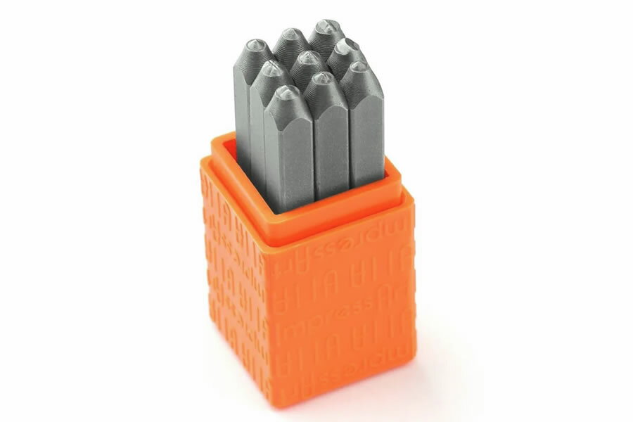 メタル刻印セット Sans Serif（サンセリフ）句読点 / レザークラフト 材料 工具 革 刻印 アルファベット