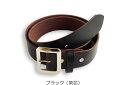 ホーウィン・クロムエクセル 本革オイルレザーベルト < ベルト幅3.4cm > 【送料無料】 HORWEEN 牛革 一枚革から裁断 天然革 プルアップレザー カ...