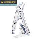 【公式】[日本正規品 25年保証 無料名入れ] LEATHERMAN(レザーマン) CRUNCH(クランチ) 【革ケース付き】マルチツール ナイフ 十徳ナイフ アウトドア キャンプ バイク 工具