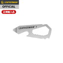 【P10倍！お買い物マラソン】 公式 LEATHERMAN レザーマン BY THE NUMBER 7 バイ ザ ナンバー 鍵型ツール ミニツール 多機能ツール キーホルダー 工具 おしゃれ ミニマリスト EDC 日本正規品