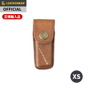 【P10倍！お買い物マラソン】[公式] LEATHERMAN レザーマン ヘリテージ レザー ケース XS マルチツール シース ポーチ アクセサリー [対応: マイクラ スクォートPS4 他] [日本正規品]