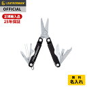 [公式] LEATHERMAN レザーマン MICRA マイクラ Black マルチツール ナイフ 十徳ナイフ アウトドア キャンプ メンズ プレゼント ギフト [日本正規品 25年保証]