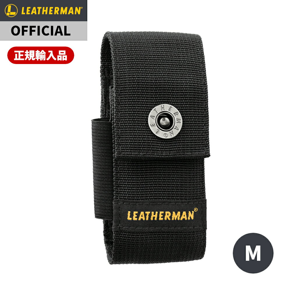 【お買い物マラソン中P10倍】 公式 LEATHERMAN レザーマン ナイロン ケース ポケット付 M マルチツール シース ポーチ アクセサリー 対応: チャージ＋ ウェーブ＋ スケルツール 他 日本正規品