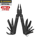 【P10倍 | お買い物マラソン】[公式] LEATHERMAN レザーマン REBAR リーバー Black MOLLEブラックケース付き マルチツール ナイフ 十徳ナイフ アウトドア キャンプ ミリタリー [日本正規品 25年保証]