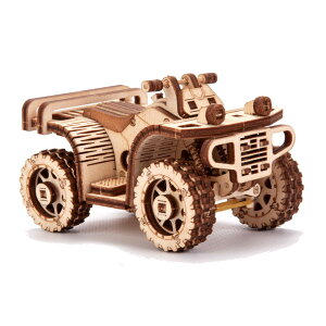 Wood Trick ウッドトリック ATV／全地形対応車 3Dウッドパズル