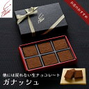 【ガナッシュ6個入り】優雅でまろやかな口溶けの生チョコレート/銀座ルブラン/ギフト/プレゼント/ギフトボックス/贈り物/チョコレート/チョコレート菓子/ご褒美/生チョコ/おすすめ/人気