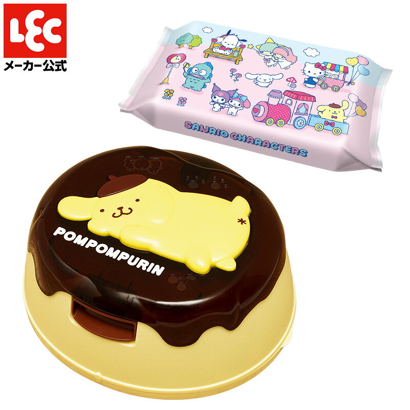 ポムポムプリン ウエットティシュケース