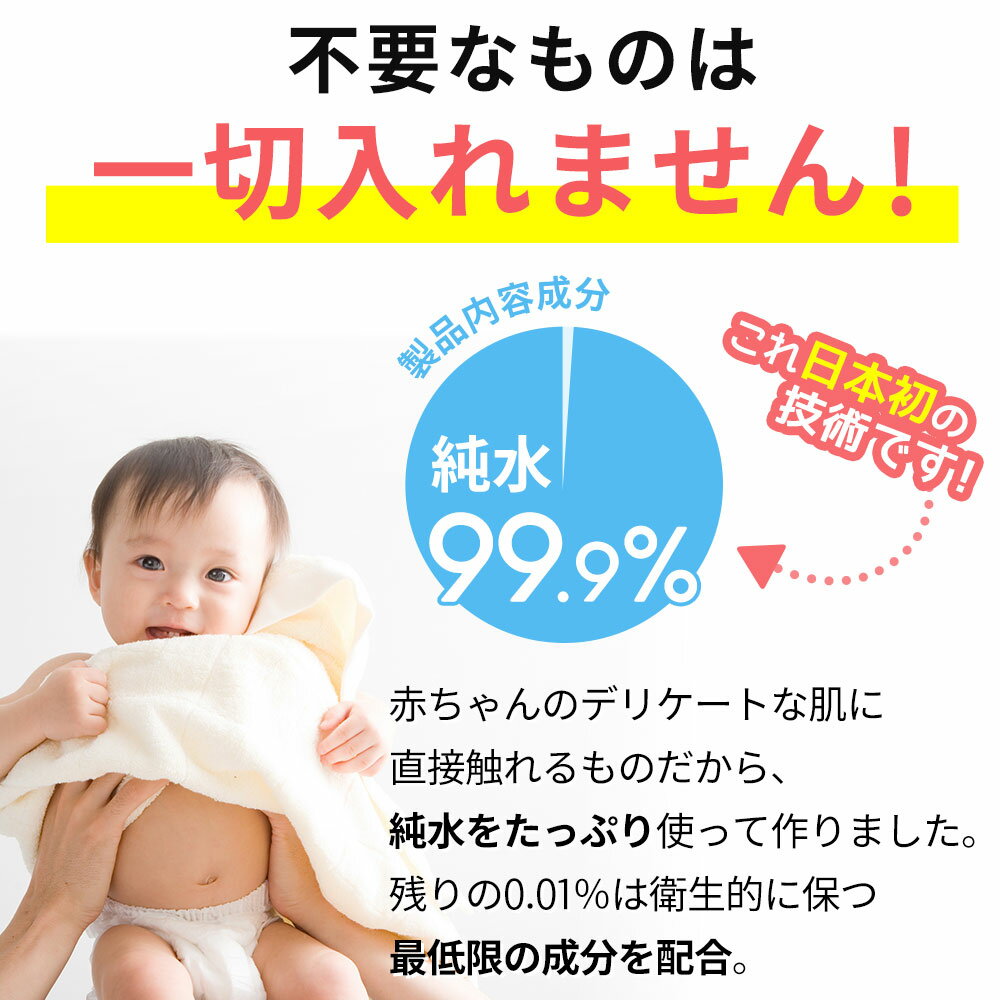 おしりふき 水99.9 厚手 シート【送料無料】60枚×15個【900枚】【肌にやさしい】 おしり拭き お尻拭き お尻ふき 厚手 赤ちゃん ベビー トイレ ケアグッズ 赤ちゃんグッズ 赤ちゃん用品 ベビー用品 まとめ買い 大量 ギフト プレゼント 贈り物