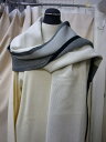 SALE!ストール付ハイネックニットワンピース(ホワイト)【新品】