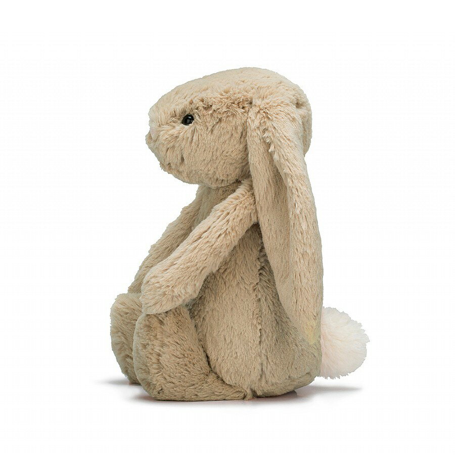 Jellycat ジェリーキャット うさぎ ぬいぐるみ 正規品 バシュフル ベージュバニー Sサイズ 18cm 小さなぬいぐるみ ファーストトイ 出産祝い 誕生日 子供 うさぎグッズ うさぎ雑貨 プレゼント ギフト ルシアン BASS6B