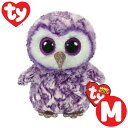 TY ぬいぐるみ ビーニーブーズ ふくろうのムーンライト Mサイズ 15cm Beanie Boo 039 s あす楽 出産祝い 誕生日 プレゼント かわいい キラキラ インテリア ギフト ルシアン