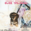 グラス タンブラー【ダックス・ブラック&タン】犬 ガラスのコップ 日本製 230cc わんコレ 卒業式 プレゼント ギフト お返し ルシアン