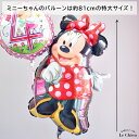 数字 ミニーちゃんと選べる数字の2点セット ディズニー 誕生日 バルーン ヘリウムガス入り バースデー パーティー 飾り付け プレゼント サプライズ バルーン電報 送料無料 ギフト ルシアン 3