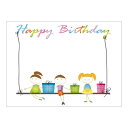 文字入れ可能 メッセージカード お誕生日 【単品購入不可】