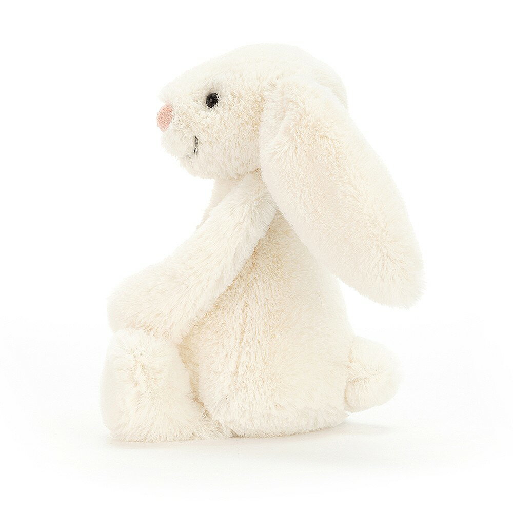 Jellycat ジェリーキャット うさぎ Sサイズ bashful Cream Bunny クリームバニー ホワイト アイボリー ぬいぐるみ 手触りふわふわ 出産祝い ご出産 赤ちゃん お祝い ファーストトイ ハーフバースデー プレゼント ギフト 記念日 女の子 男の子 正規品 ルシアン 【BASS6BC】