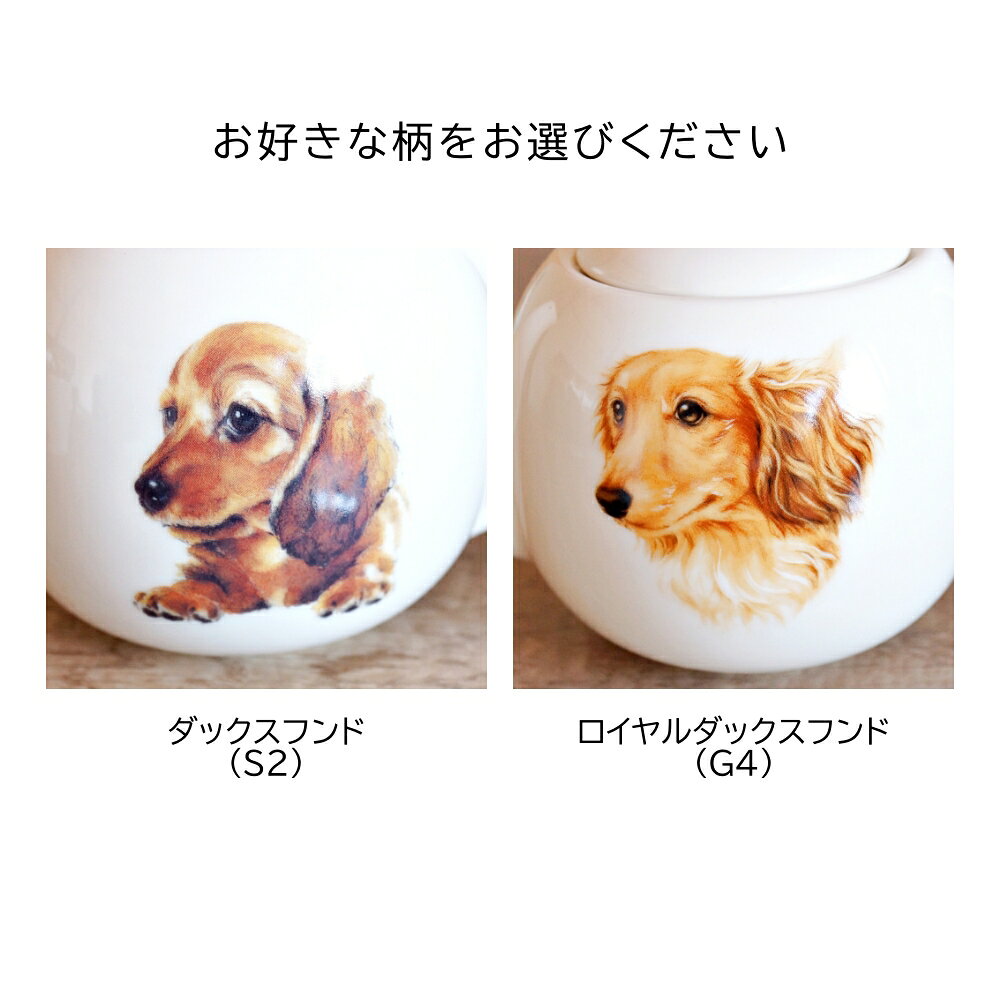 犬 ダックスフンド ティーポット 茶こし付き ...の紹介画像2