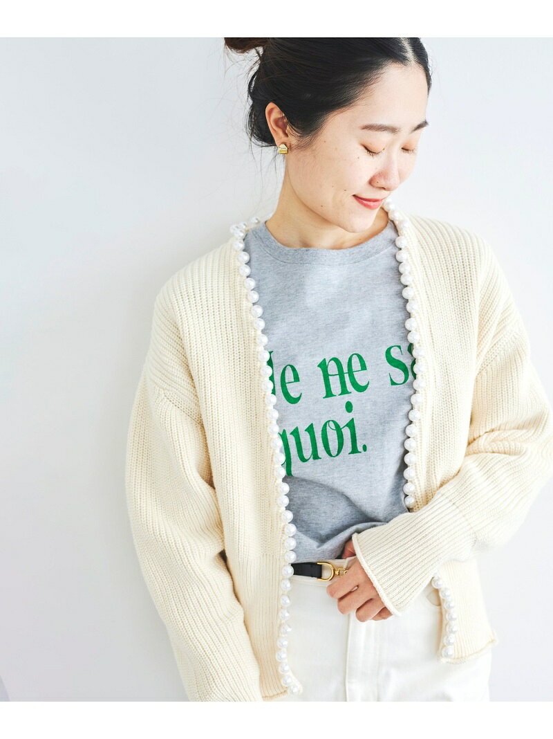 【SALE／50%OFF】パールツキアゼアミカーディガン le.coeur blanc ルクールブラン ...
