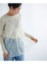 【SALE/40%OFF】ラッセルレースキャミブラウス le.coeur blanc ルクールブラン トップス キャミソール ホワイト ブラック【RBA_E】【...