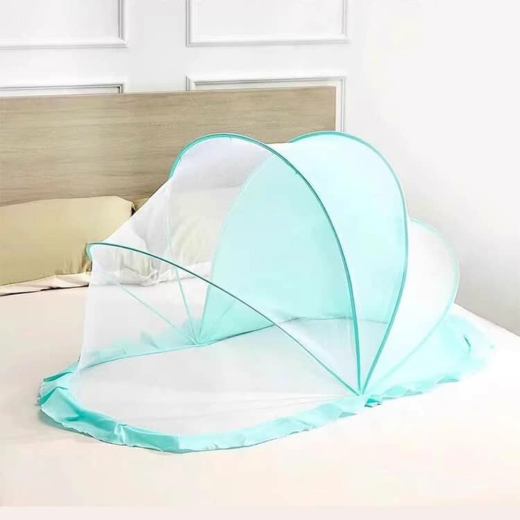 le colzaの蚊よけ ベビーベッド用 ベビー蚊帳 ワンタッチ モスキートネット 新生児 ベビーベッド用 底なしタイプ 赤ちゃん ベビー ベッド 折りたたみ式 防虫ネット 蚊帳 風除け 持ち運び便利 折りたたみ 出産祝い｜アングル3