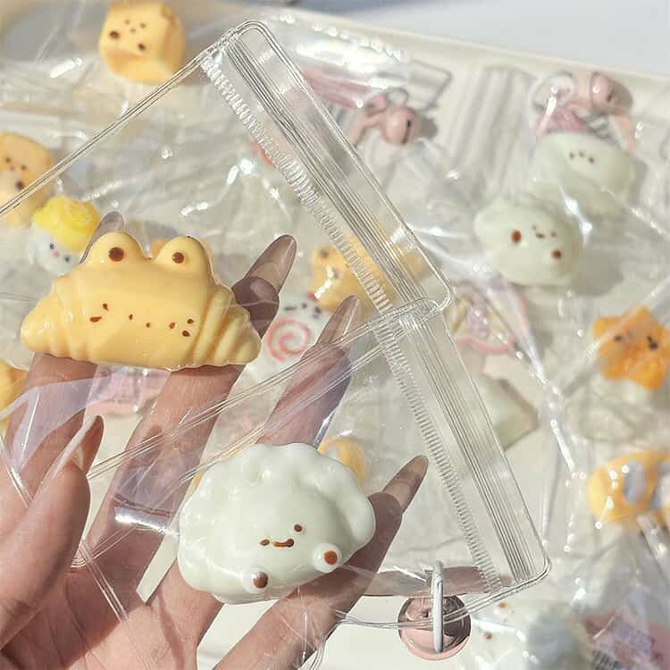 10点セット もちもちおもちゃ スクイーズケーキおもちゃ パンスクイーズ めろジョイ 10点セット 伸縮性のあるスティッキーボールおもちゃ スクイーズ 弾力性 オフィス 学生用 手触りが柔らかく 食べ物スクイーズ ハンドリラックス ストレス解消 lecolza-10001197 le colza サンプル画像3