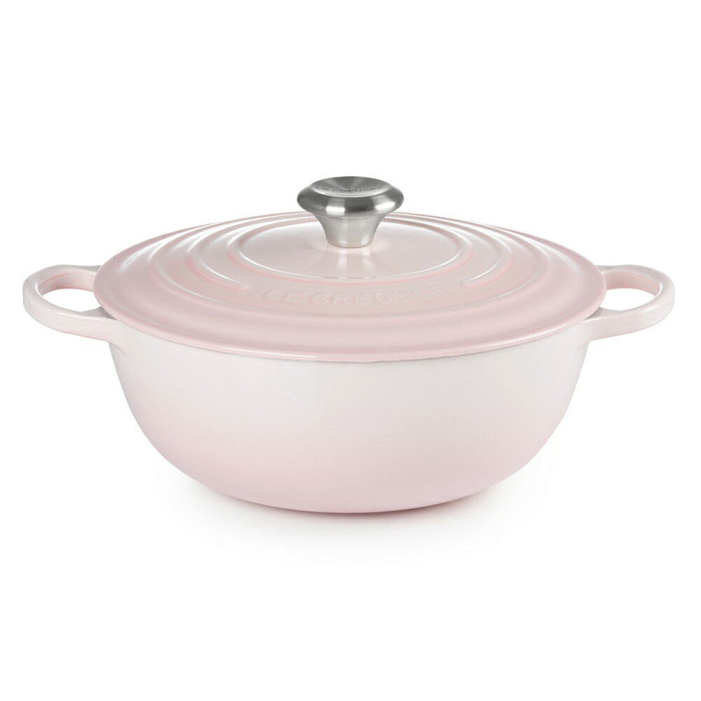 シグニチャー マルミット 26cm シェルピンク ル・クルーゼ ルクルーゼ ル クルーゼ るくるーぜ LE CREUSET ギフト ホーロー 鍋 両手鍋 送料無料 フラワーコレクション FlowerCollection