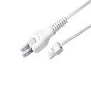 LED棚下ライト電源コード プラグ・コンセント用 棚下ライト必要な電源コード(5m)が1本 定格電流7A AC125V